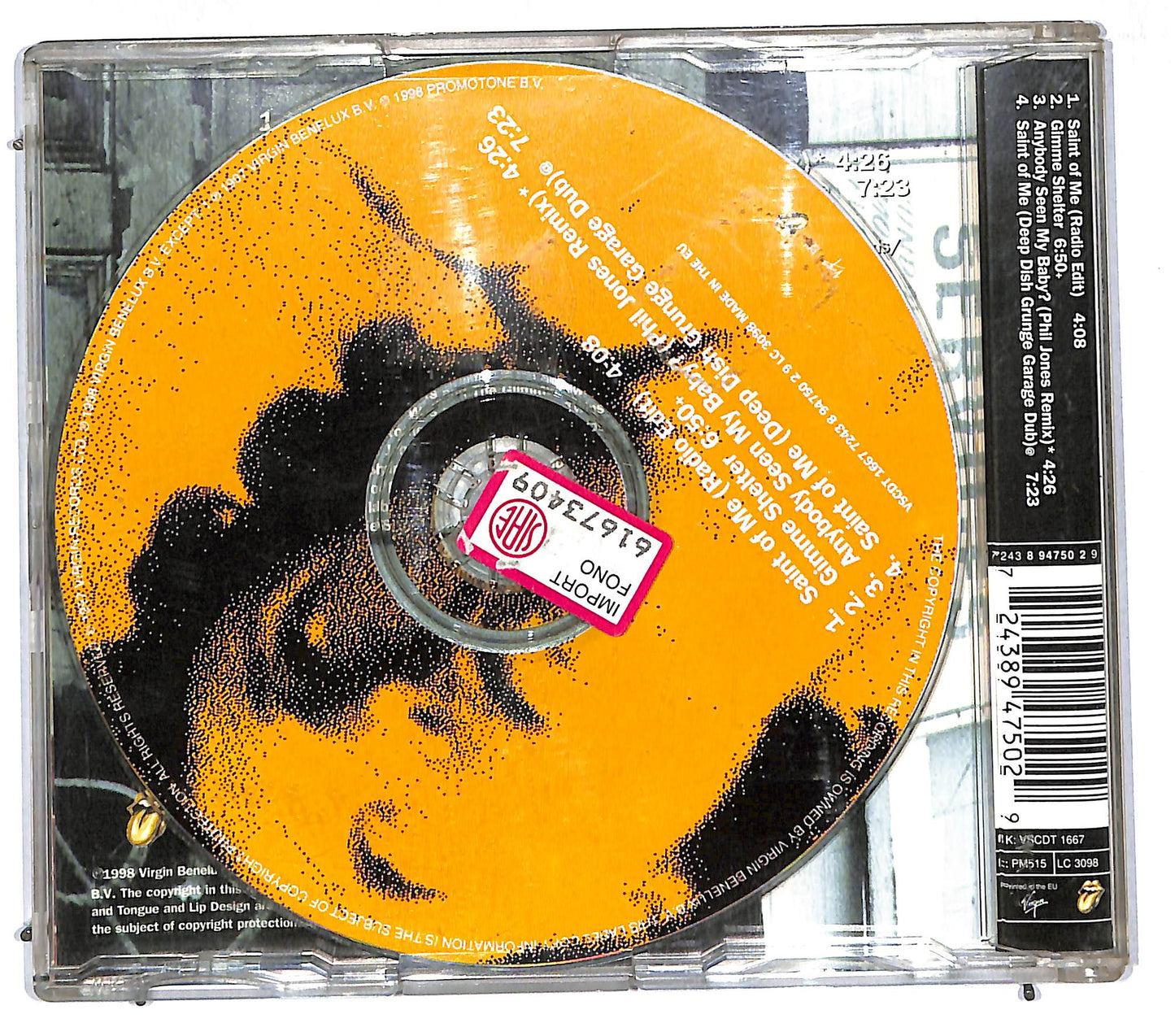 EBOND The Rolling Stones - Saint Of Me CD CD111971