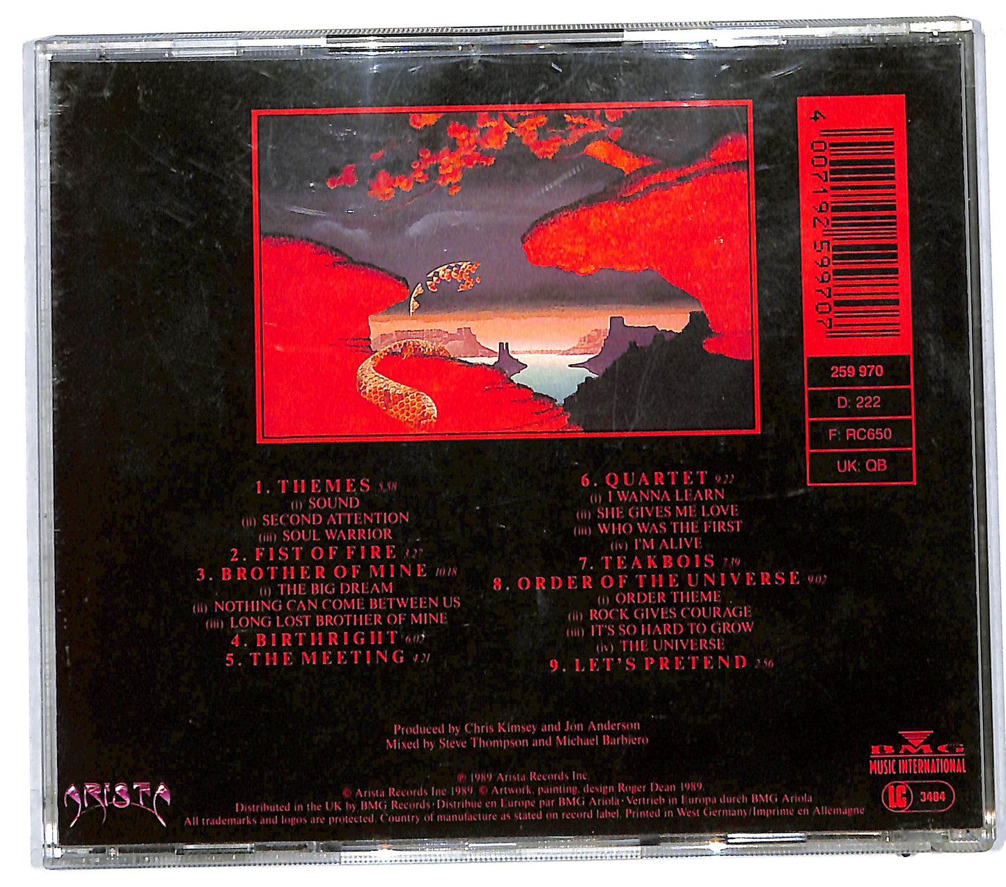 EBOND Anderson Bruford Wakeman Howe - Anderson Bruford Wakeman Howe CD CD111983