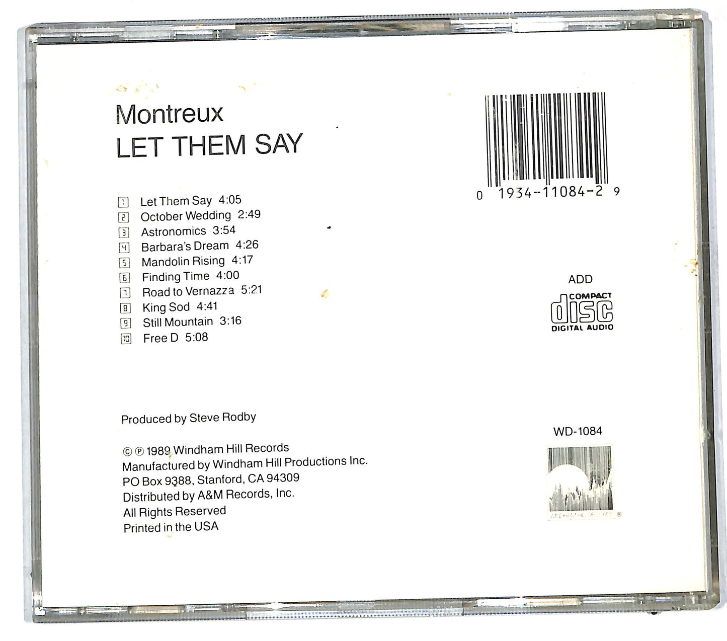 EBOND Montreux - Let Them Say CD CD112011