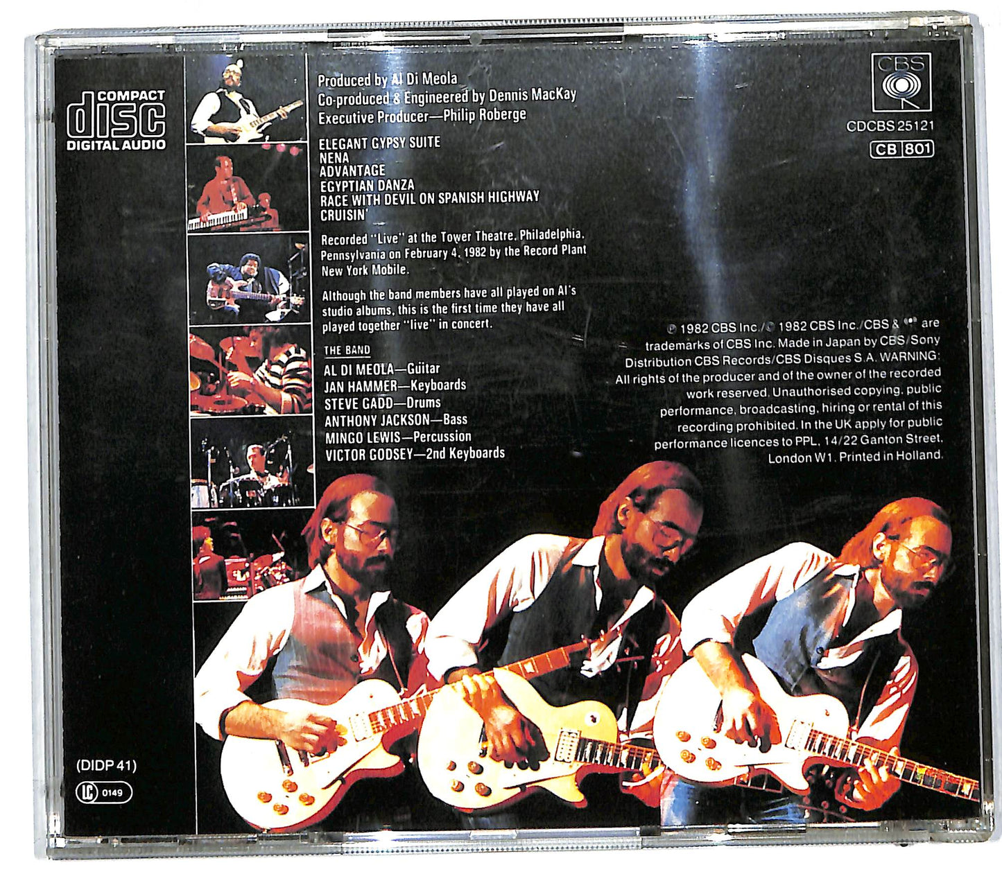EBOND Al Di Meola - Tour De Force - 'Live' CD CD112038