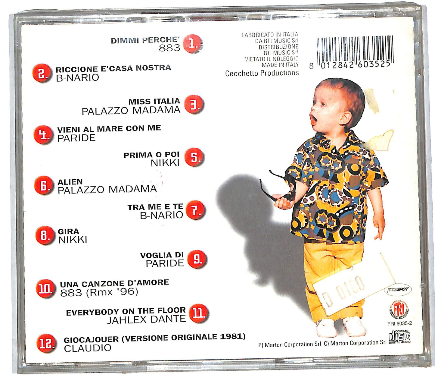 EBOND Various - Cecchetto Compilation CD CD112106