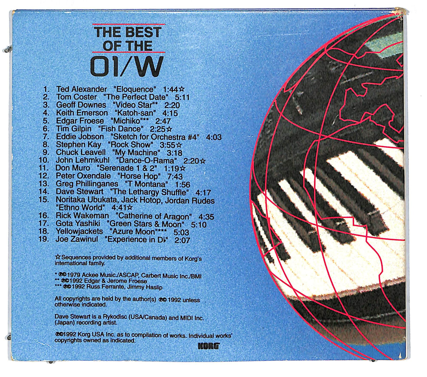 EBOND Various - The Best Of The 01/W DIGIPACK CD CD112138