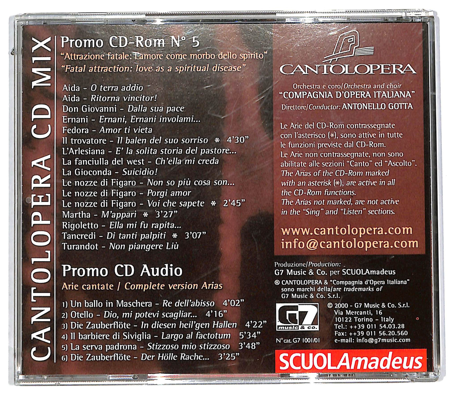 EBOND Cantolopera cd mix CD112208