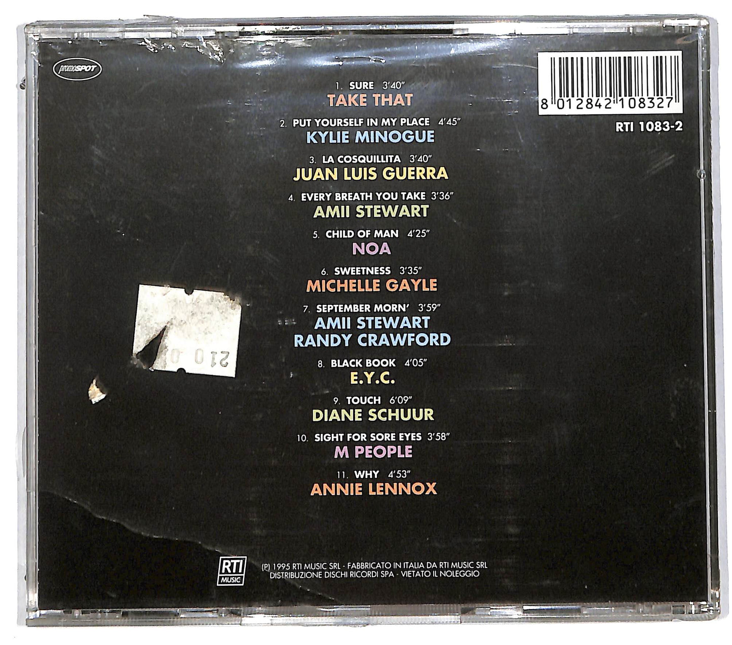 EBOND Various - Il Meglio Di Sanremo '95 International CD CD112214