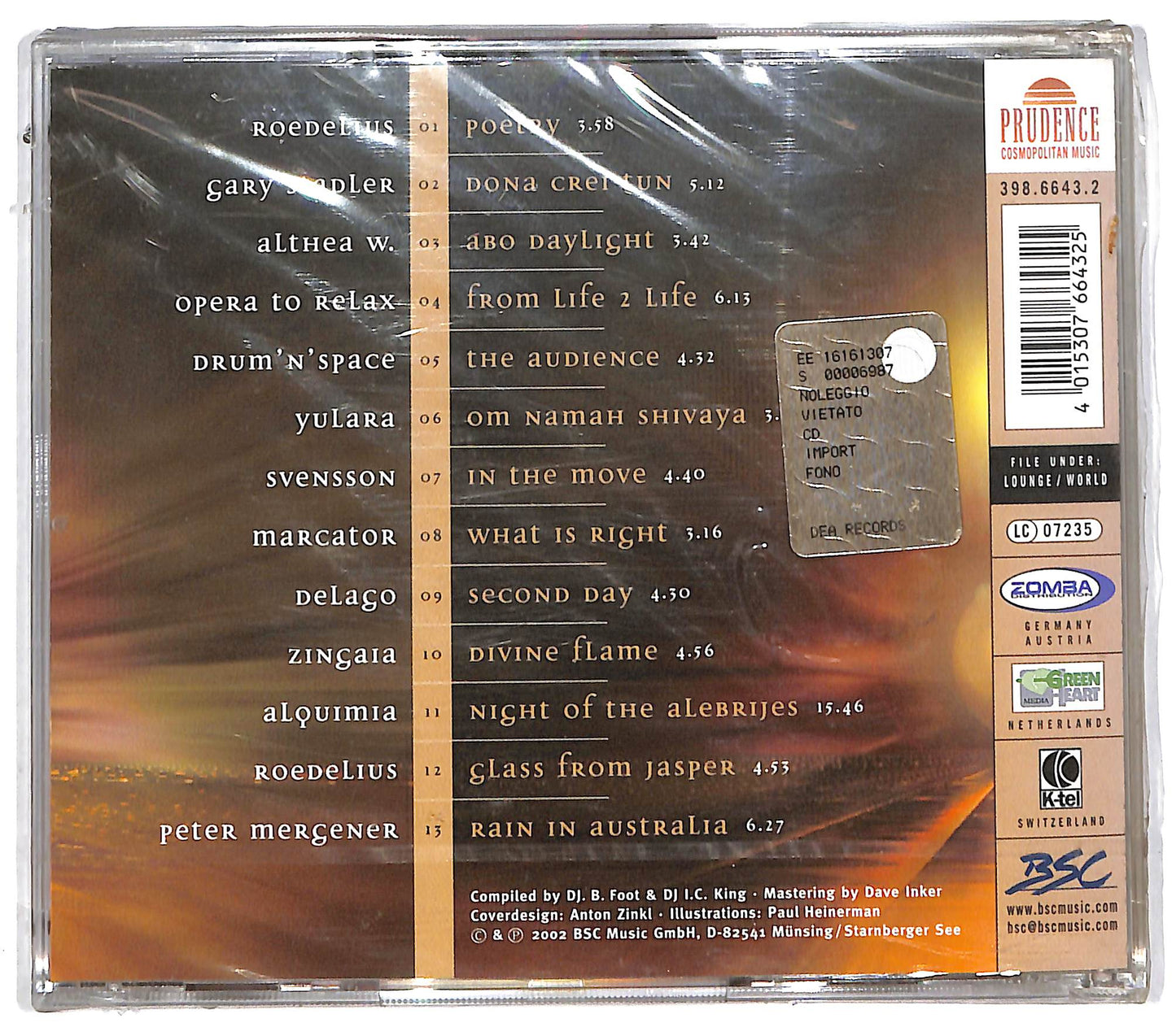 EBOND Buddha dreams CD CD112216