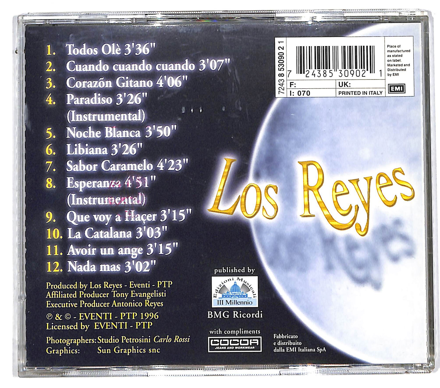 EBOND Los Reyes - Gipsy Legend CD CD112232