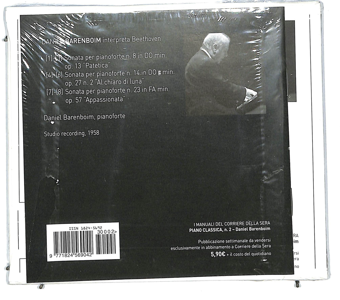 EBOND Daniel Barenboim - beethoven patetica al chiaro di luna vol.2 CD CD112248