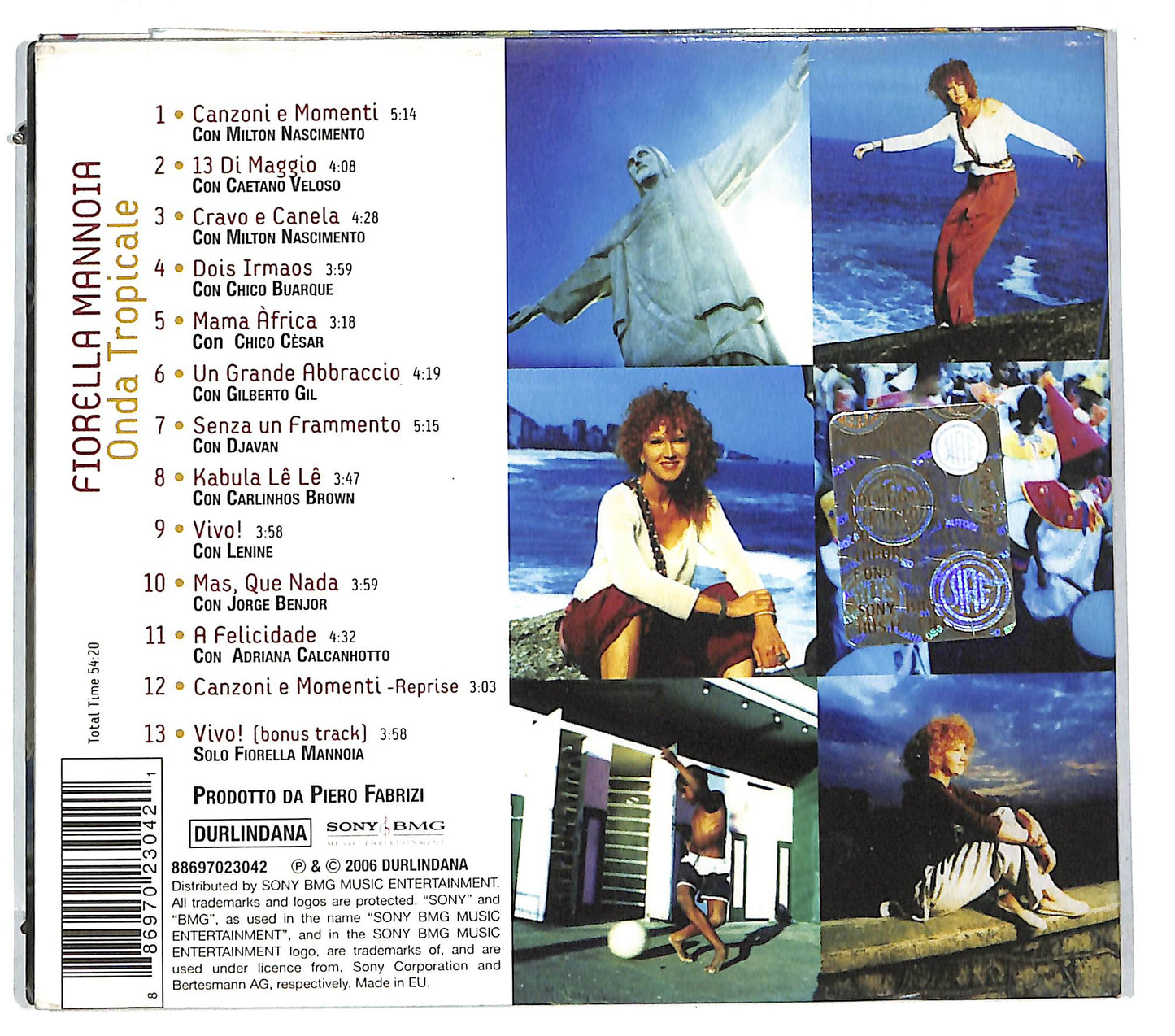 EBOND Fiorella Mannoia - Onda Tropicale DIGIPACK CD CD112254