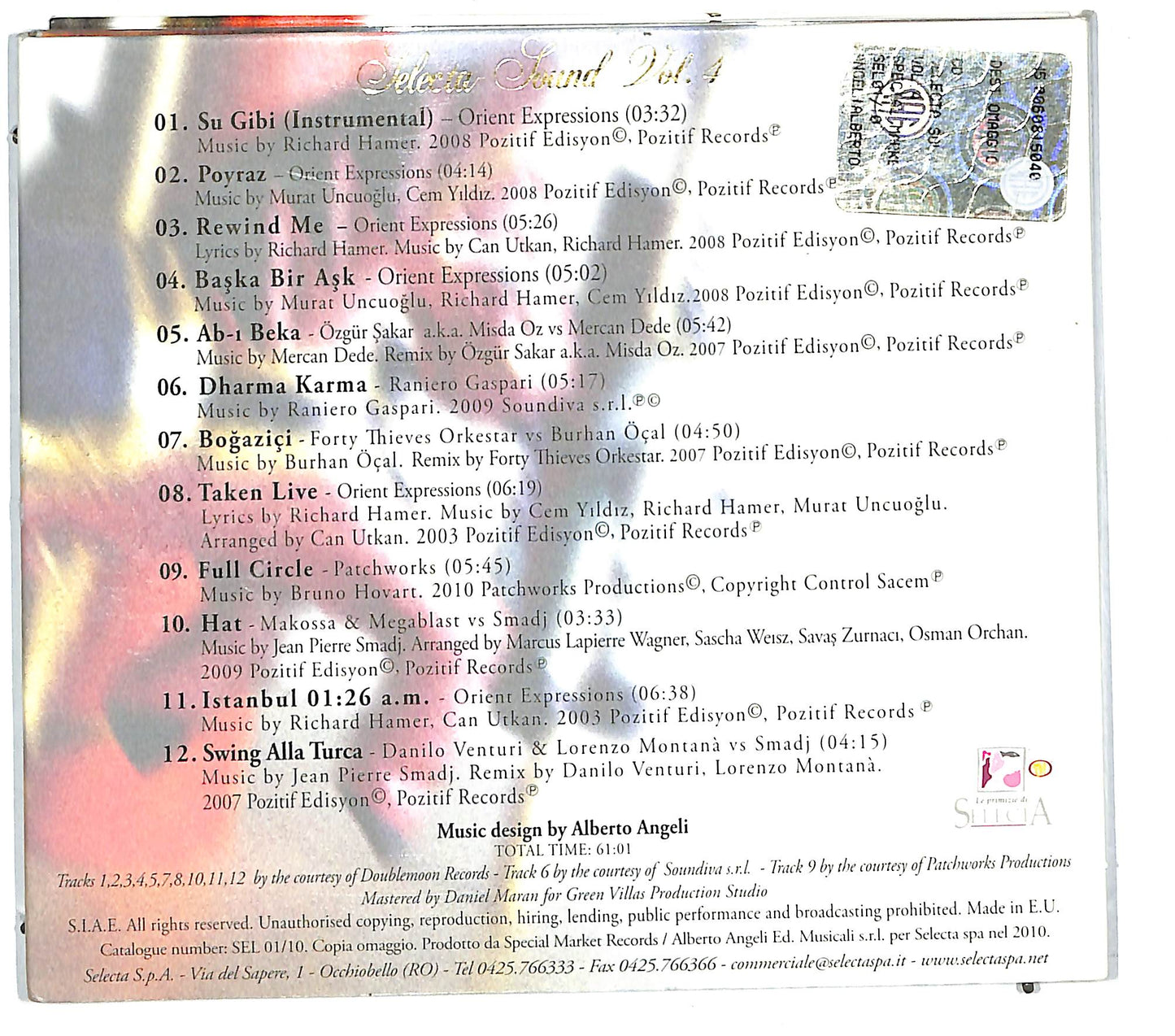 EBOND Selecta sound vol 4 DIGIPACK CD CD112263