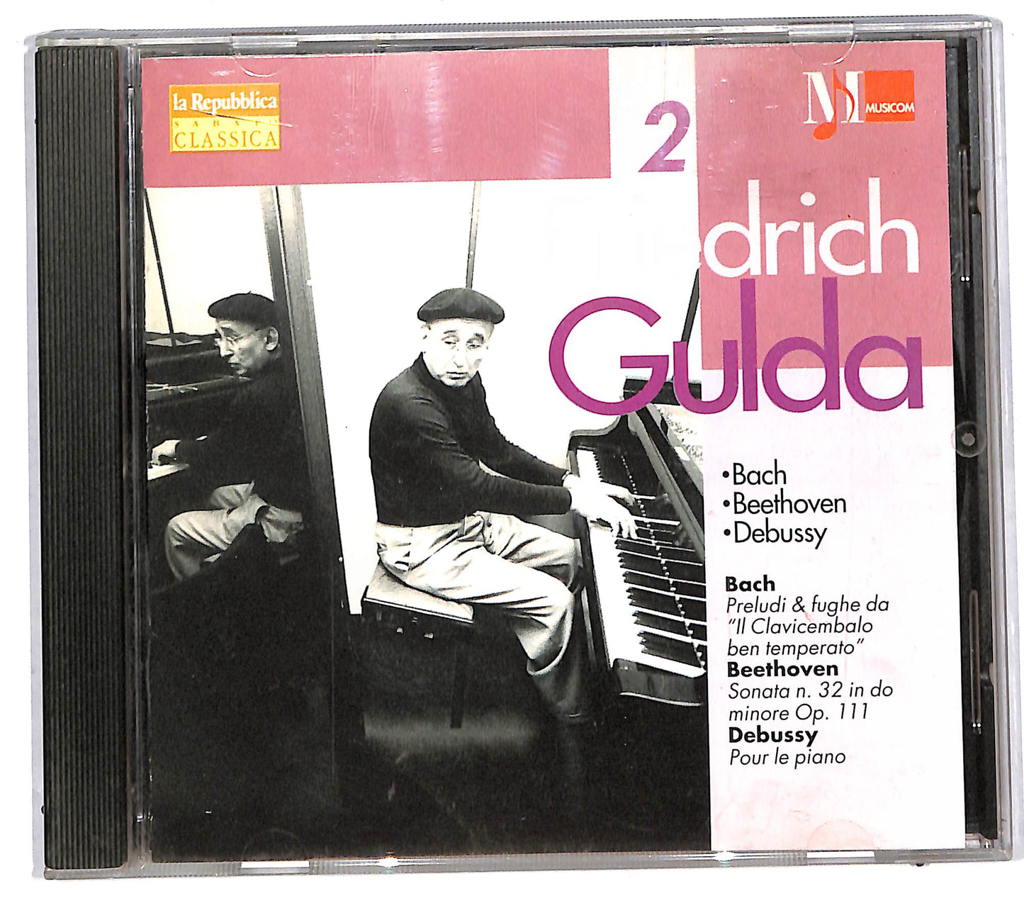 EBOND Friedrich Gulda - Bach - Beethoven - Debussy CD CD112313