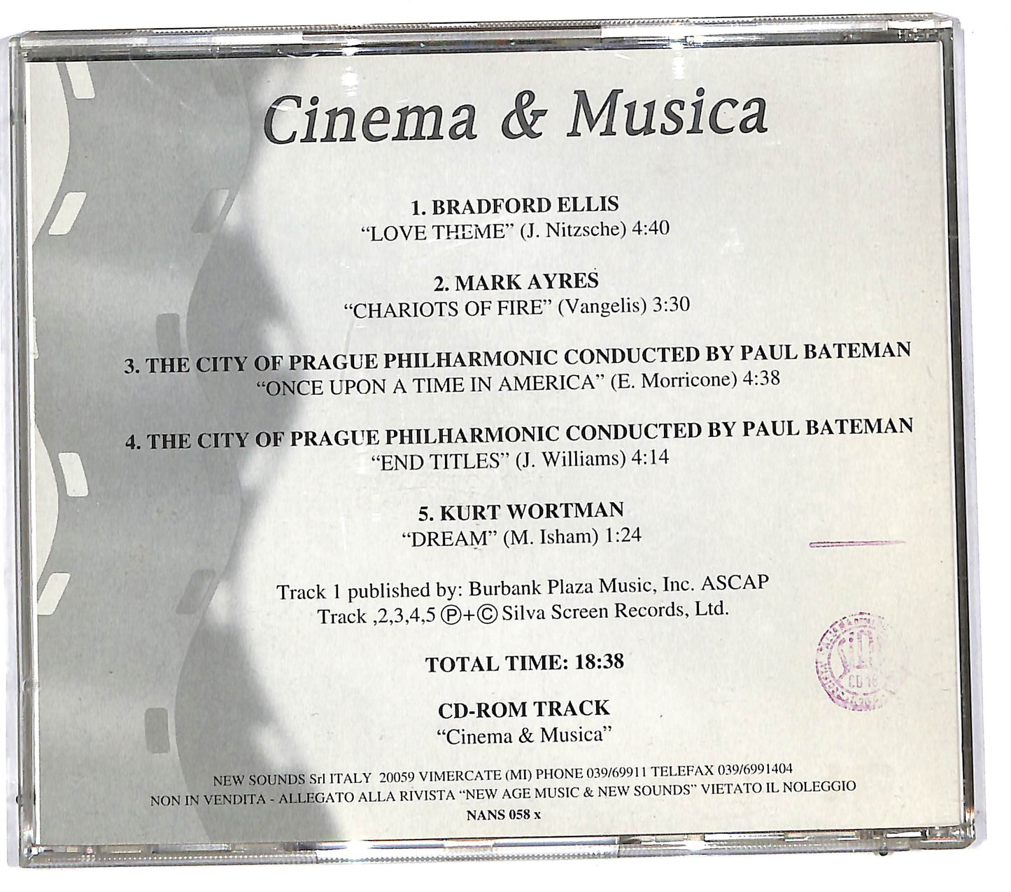 EBOND Various - Cinema & Musica CD CD112322