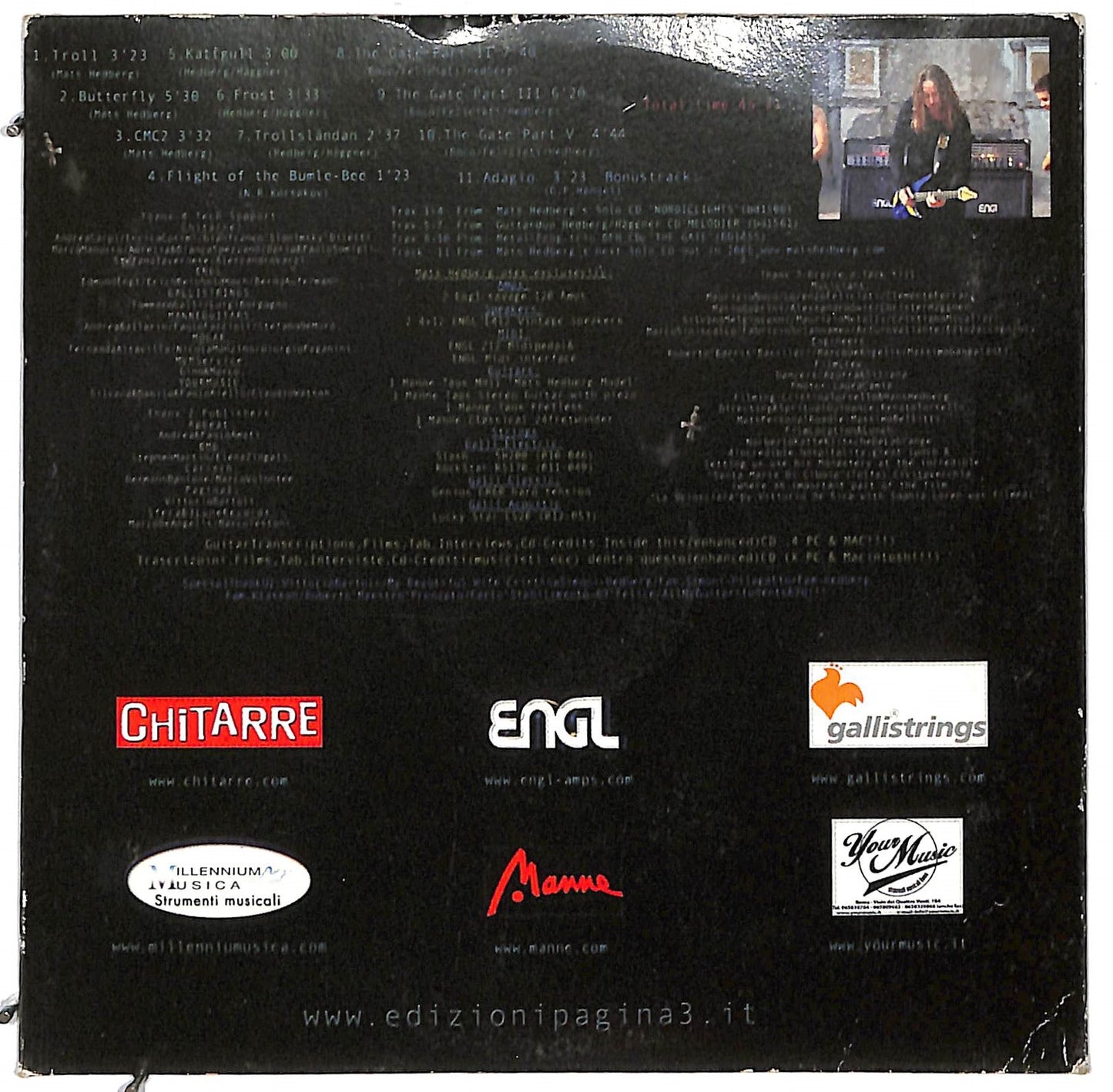 EBOND Mats Hedberg - Triptych CD CD112359