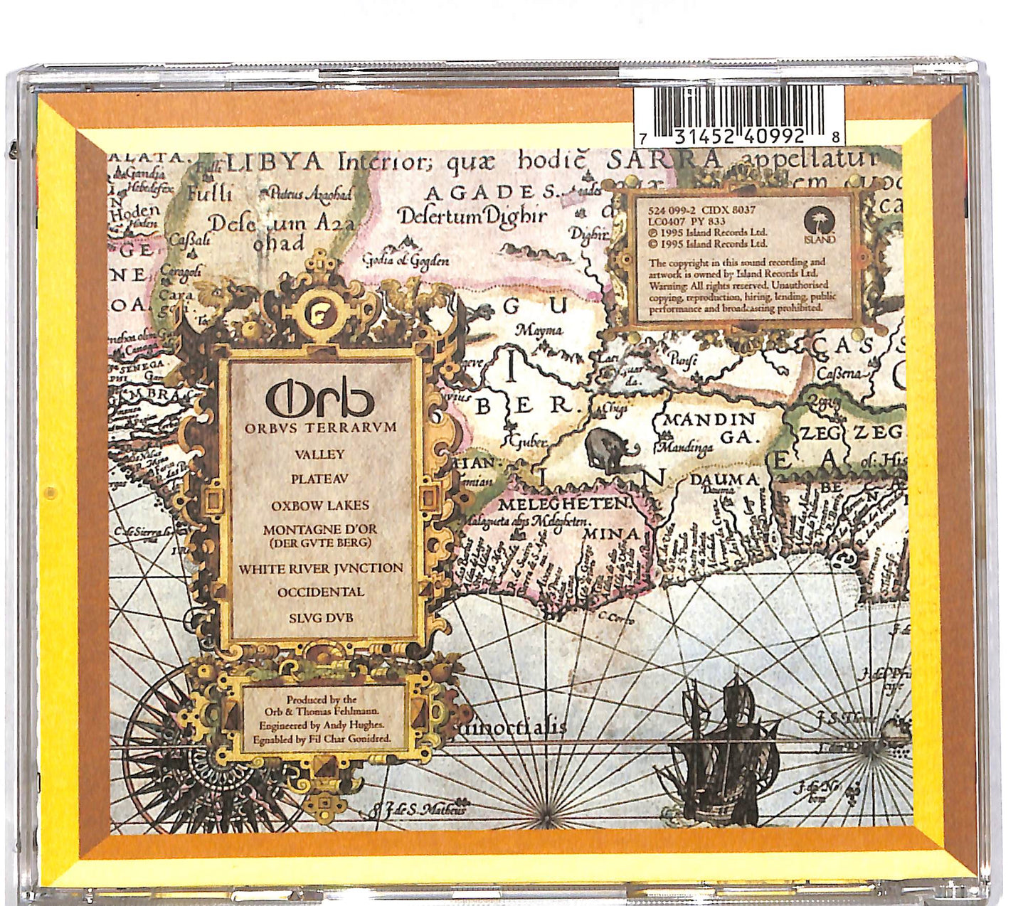 EBOND Orb - Orbus Terrarum CD CD112508