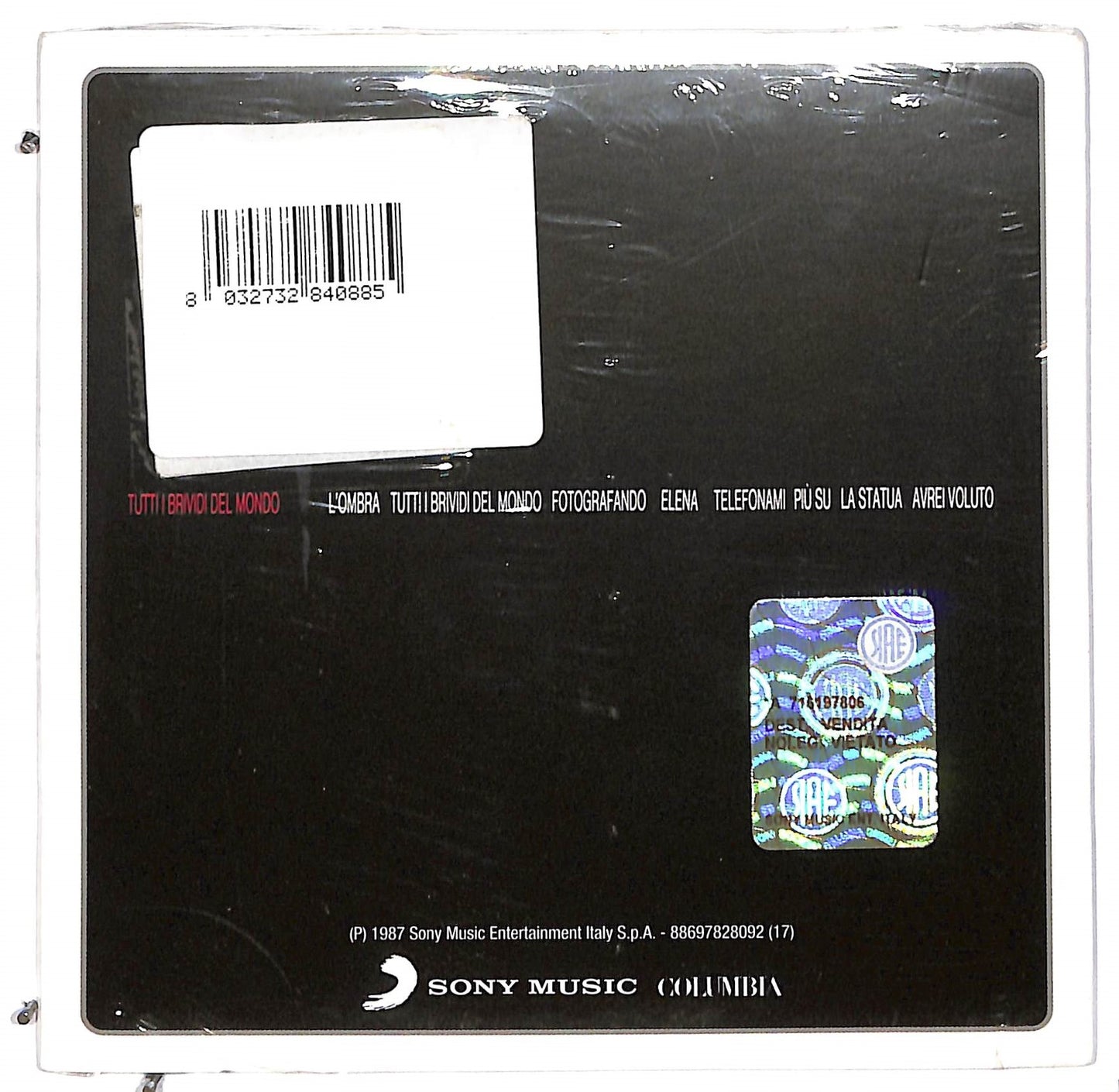 EBOND Anna Oxa - Tutti I Brividi Del Mondo CD CD112523