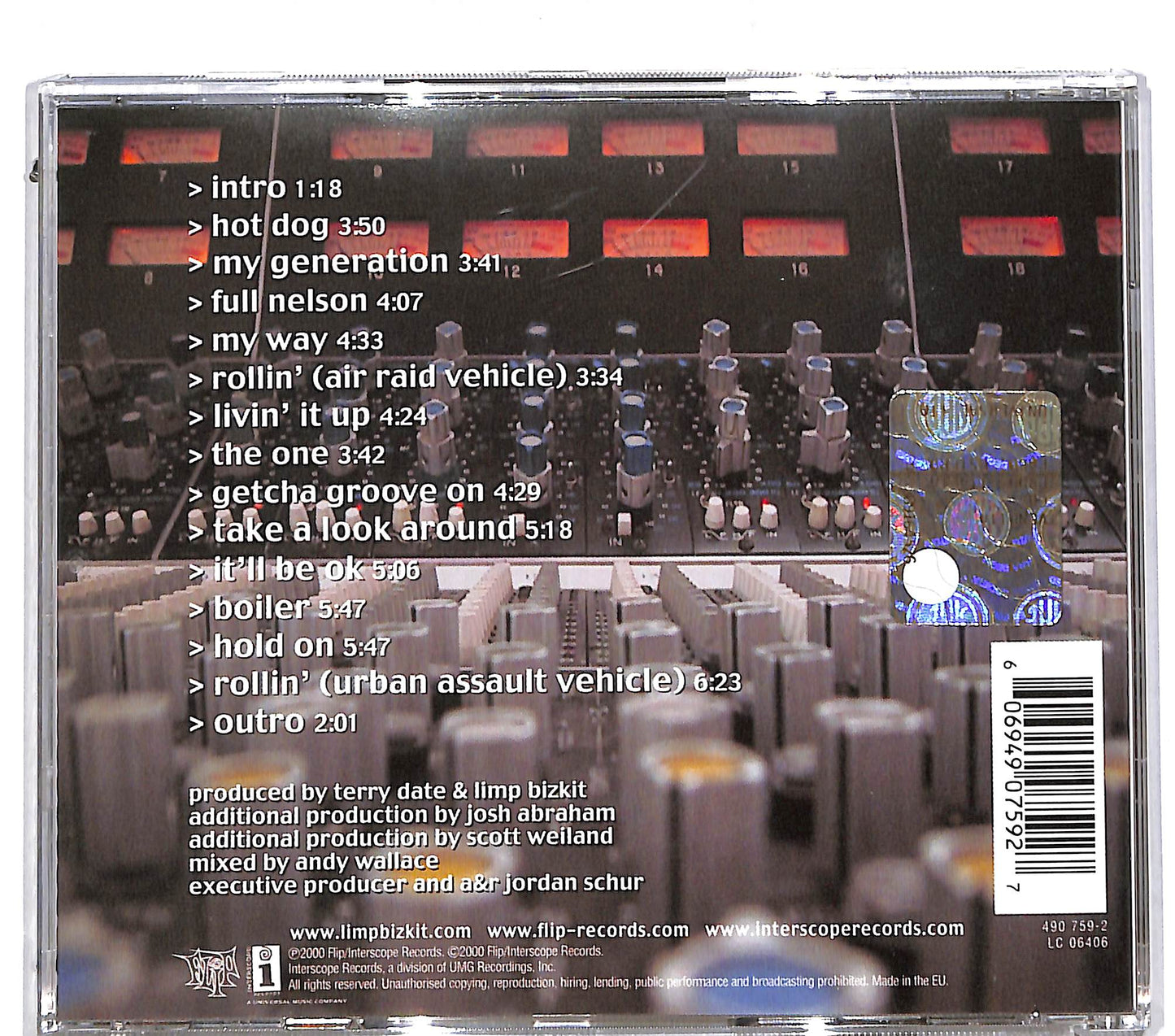 EBOND Limp Bizkit - Chocolate Starfish CD CD112548