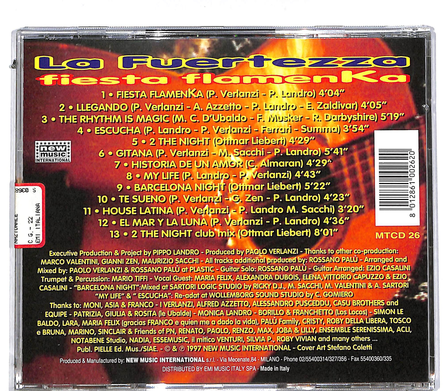 EBOND La Fuertezza - Fiesta Flamenka CD CD112556