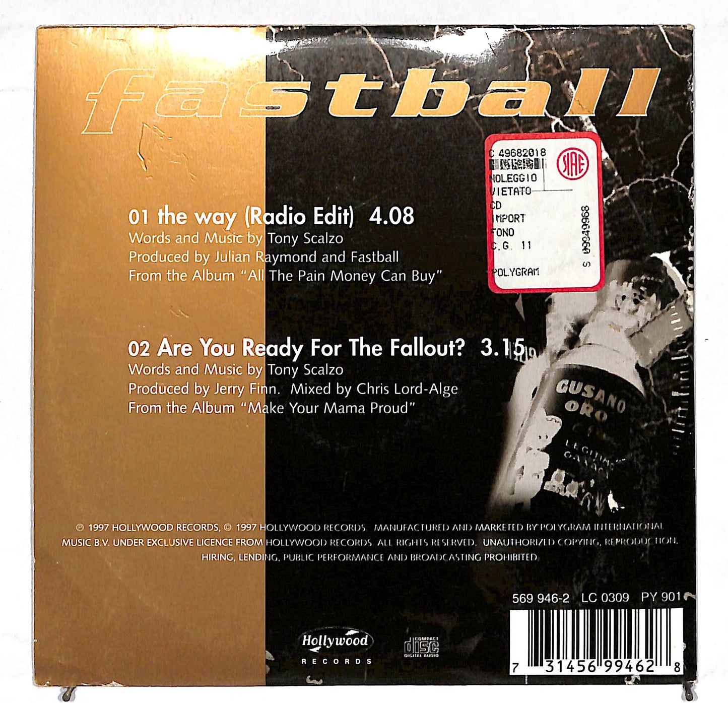 EBOND Fastball - The Way CD CD112624