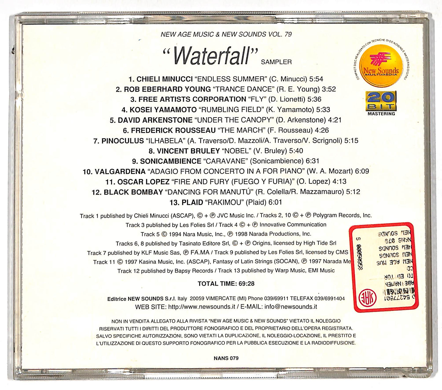 EBOND Various - Waterfall CD CD112635