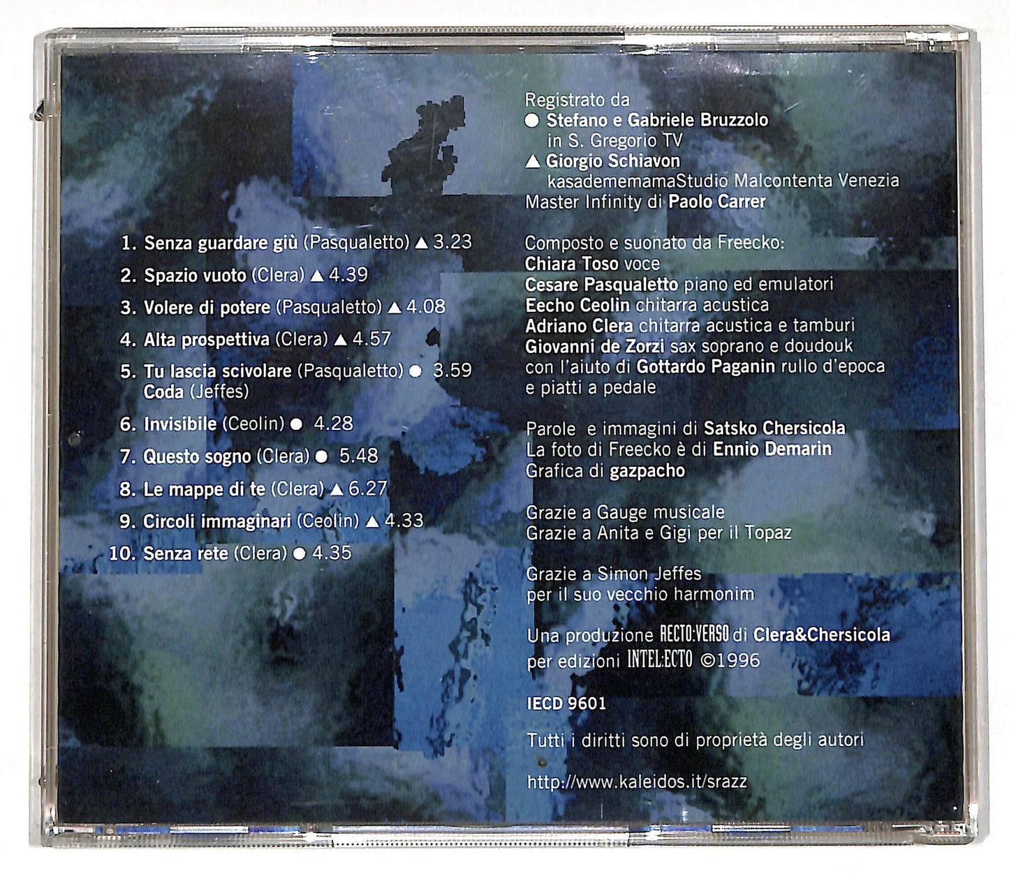 EBOND Freečko - Racconti Invisibili CD CD112637