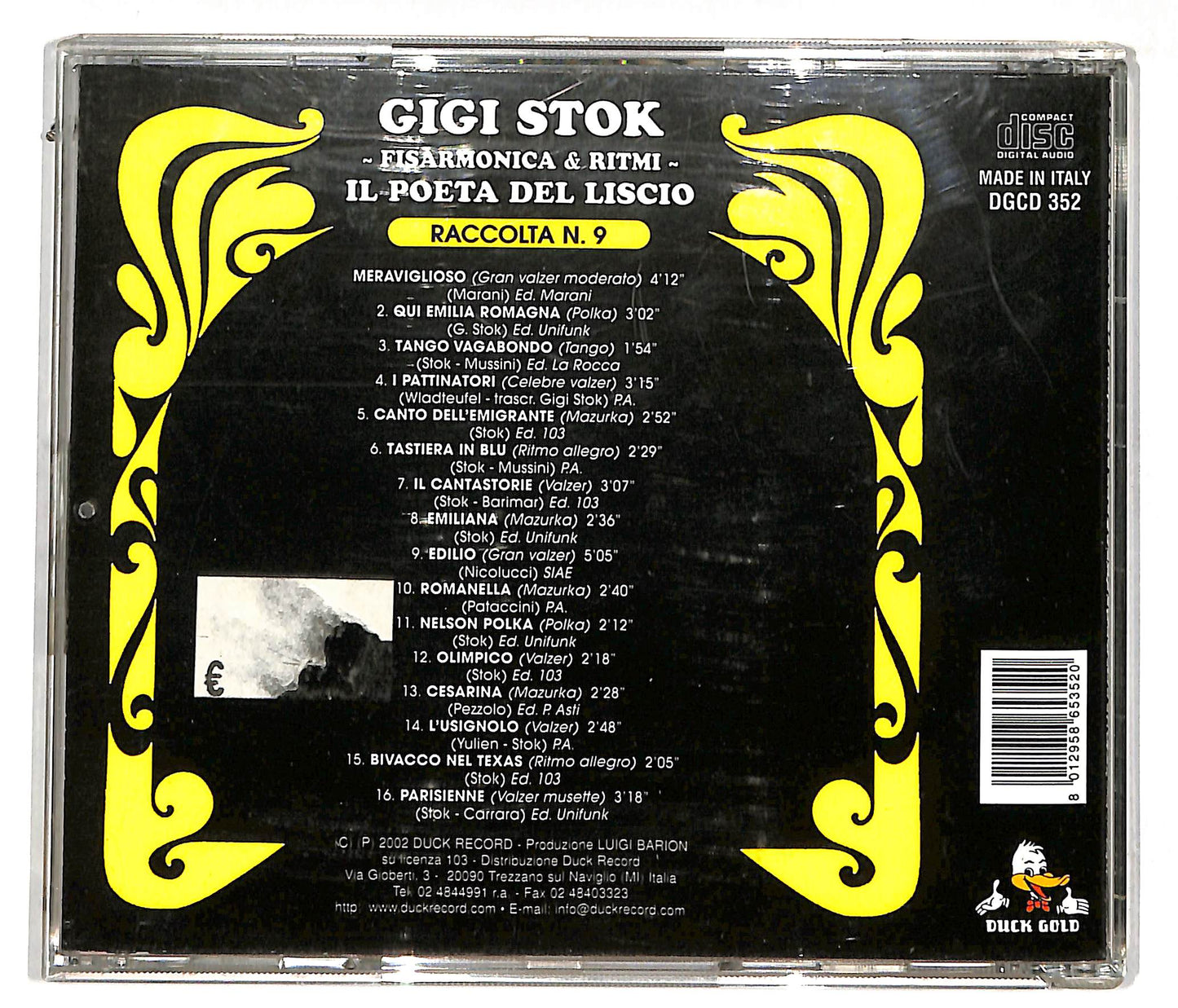 EBOND Gigi Stok - Fisarmonica & Ritmi - Il poeta del liscio CD CD112652