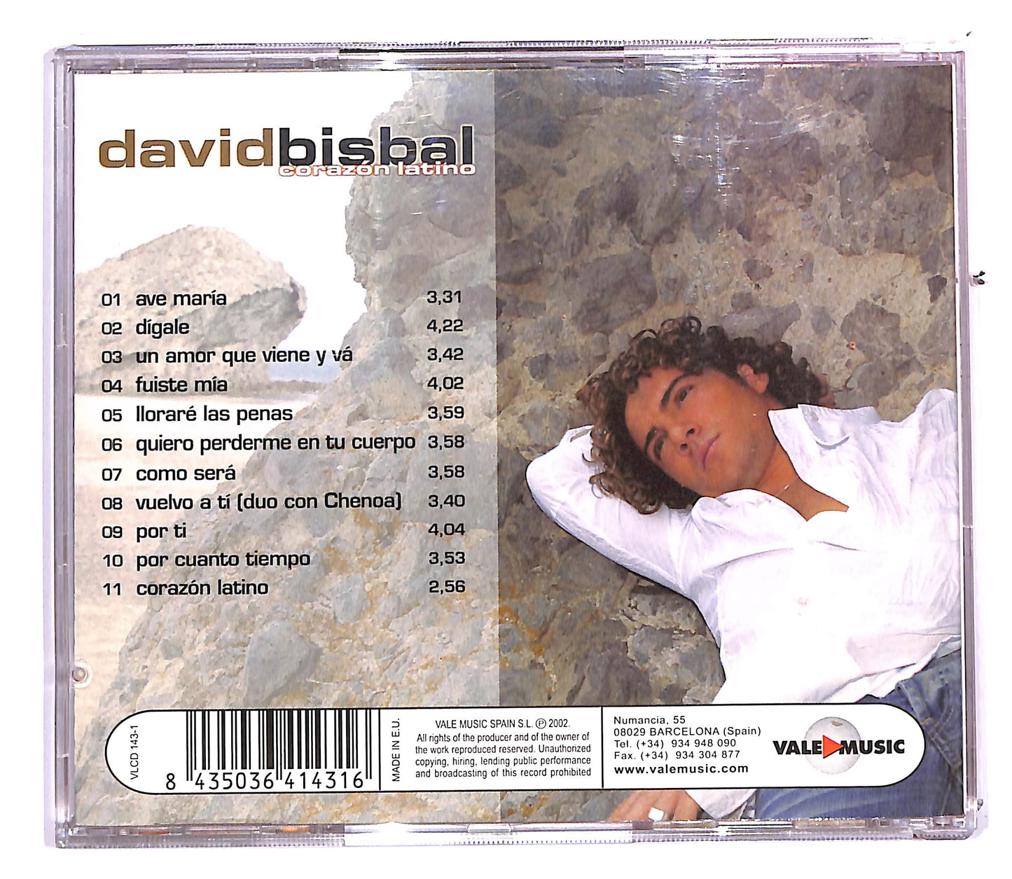 EBOND David Bisbal - Corazon Latino CD CD112723