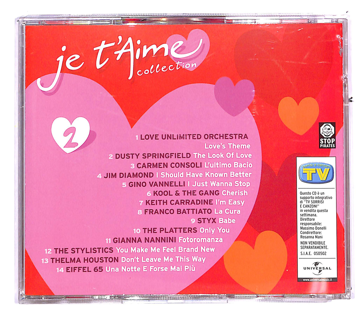 EBOND Various - Je T'Aime Collection 2 EDITORIALE CD CD112742