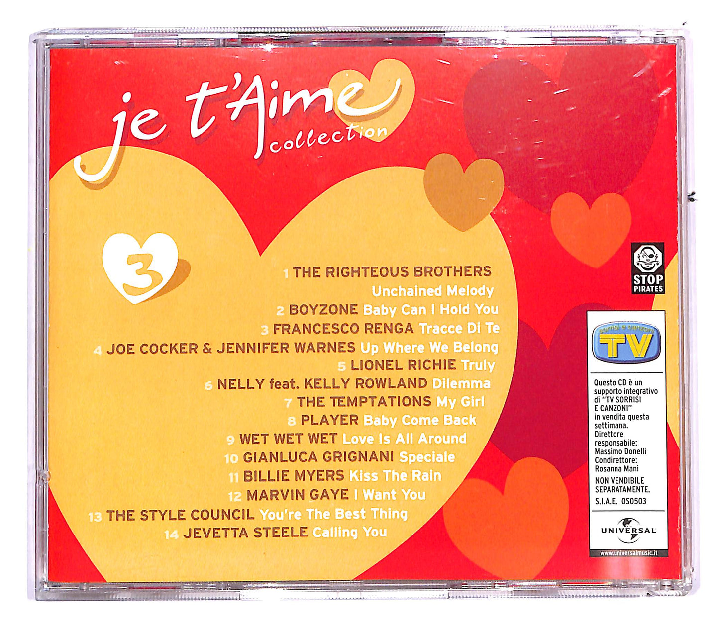 EBOND Various - Je T'Aime Collection 3 CD CD112743