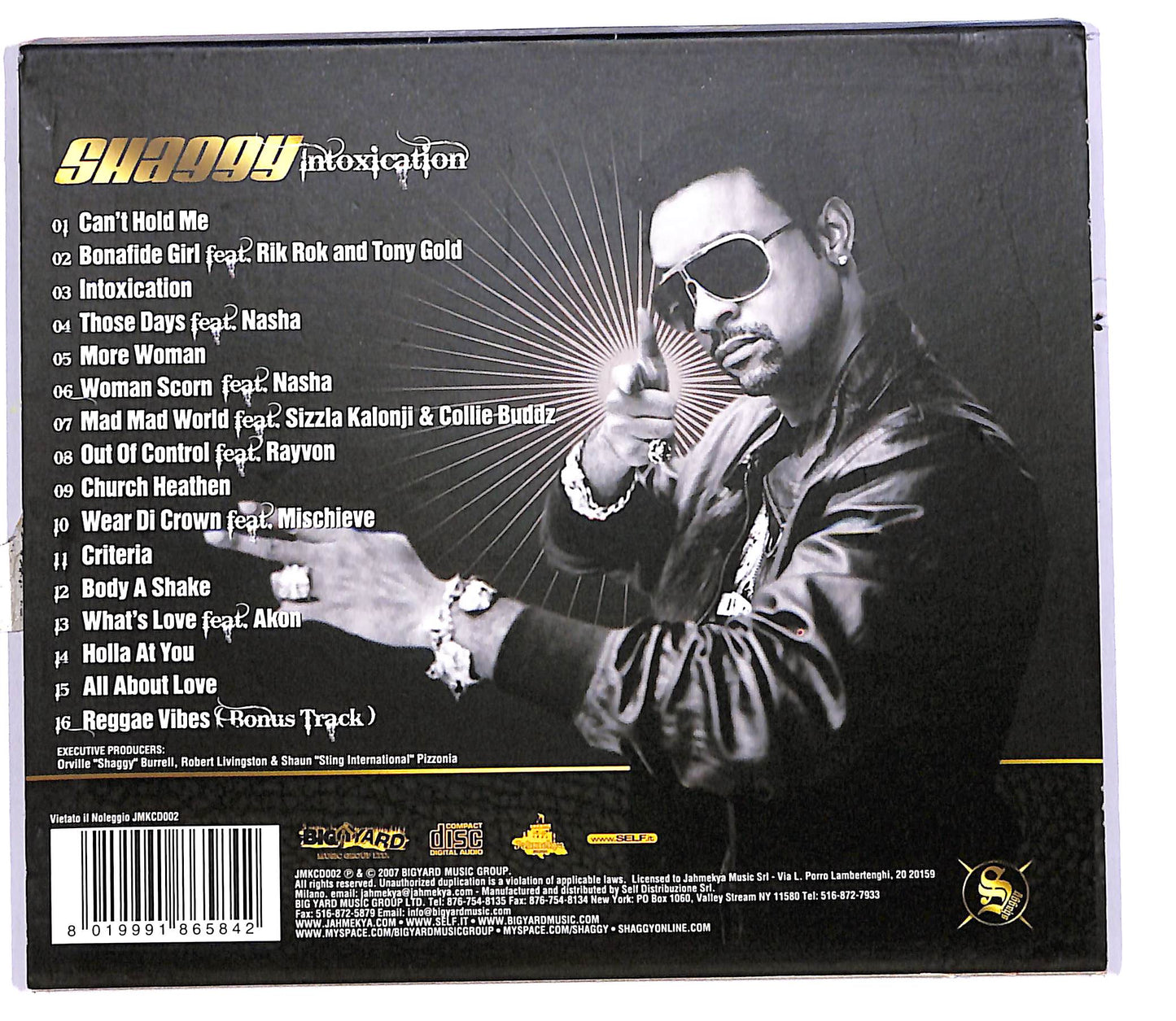 EBOND Shaggy - Intoxication ( slipcase) CD CD112744