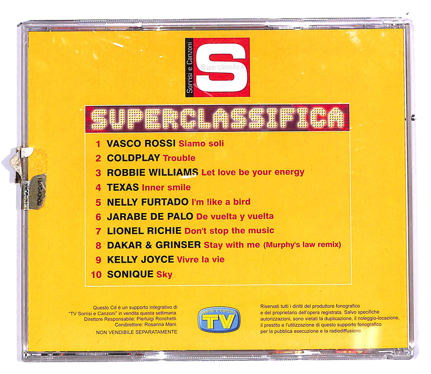 EBOND Various - Superclassifica EDITORIALE CD CD112751