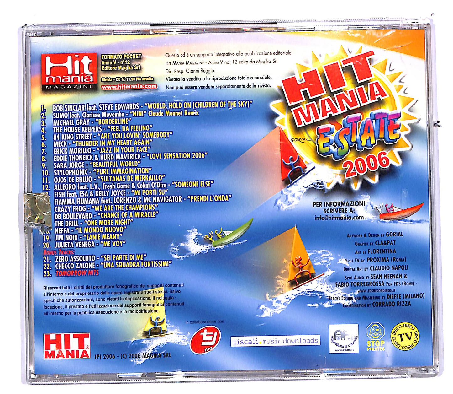 EBOND Various - Hit Mania Estate 2006 EDITORIALE CD CD112753