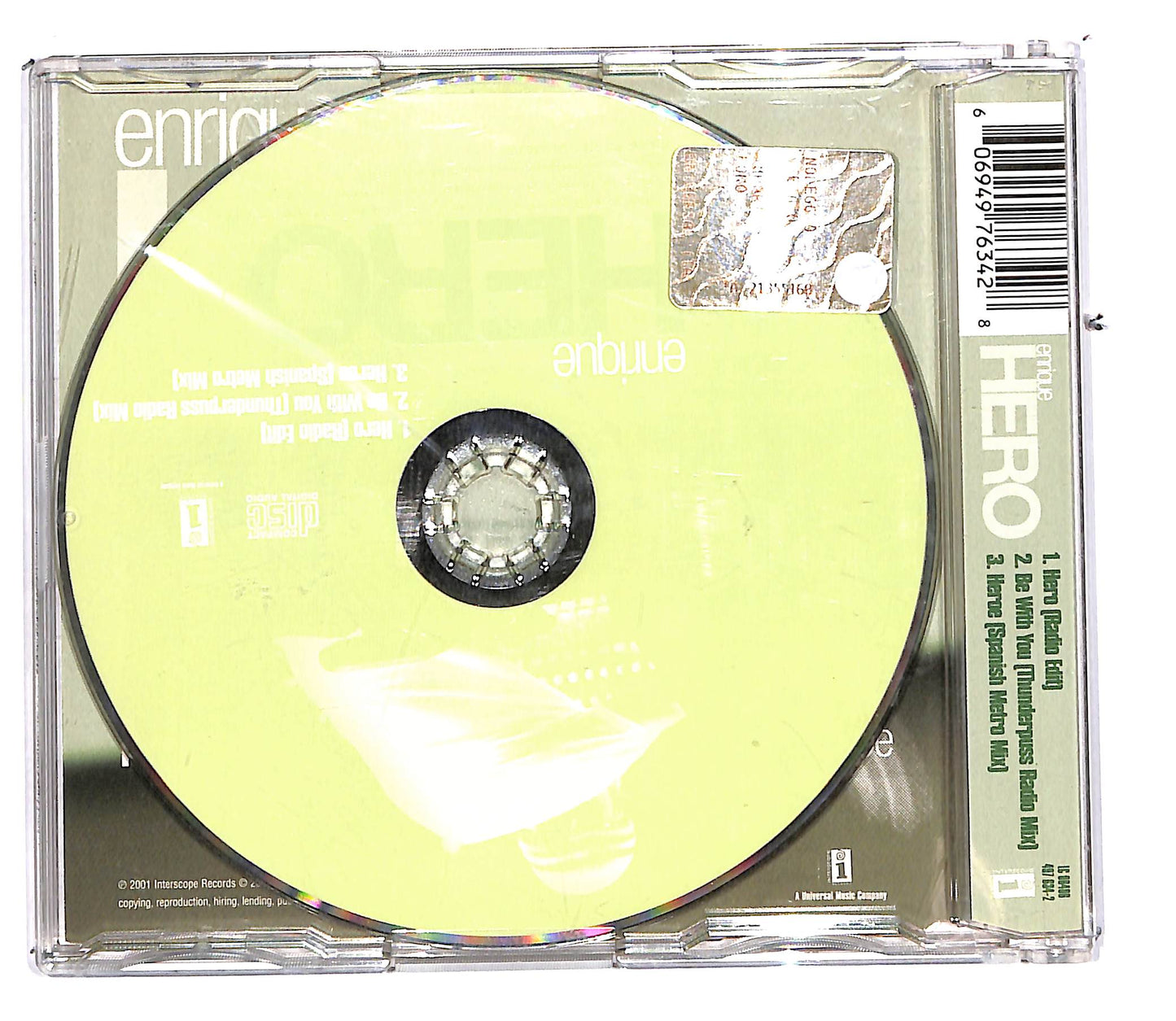 EBOND Enrique - Hero CD CD112828