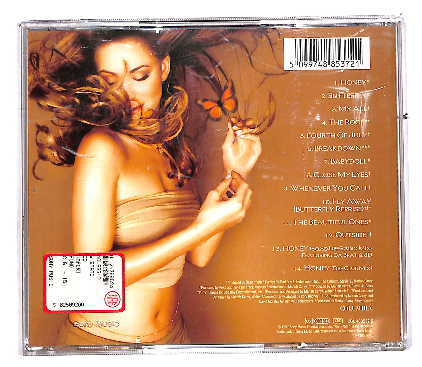 EBOND Mariah Carey - Butterfly CD CD112830