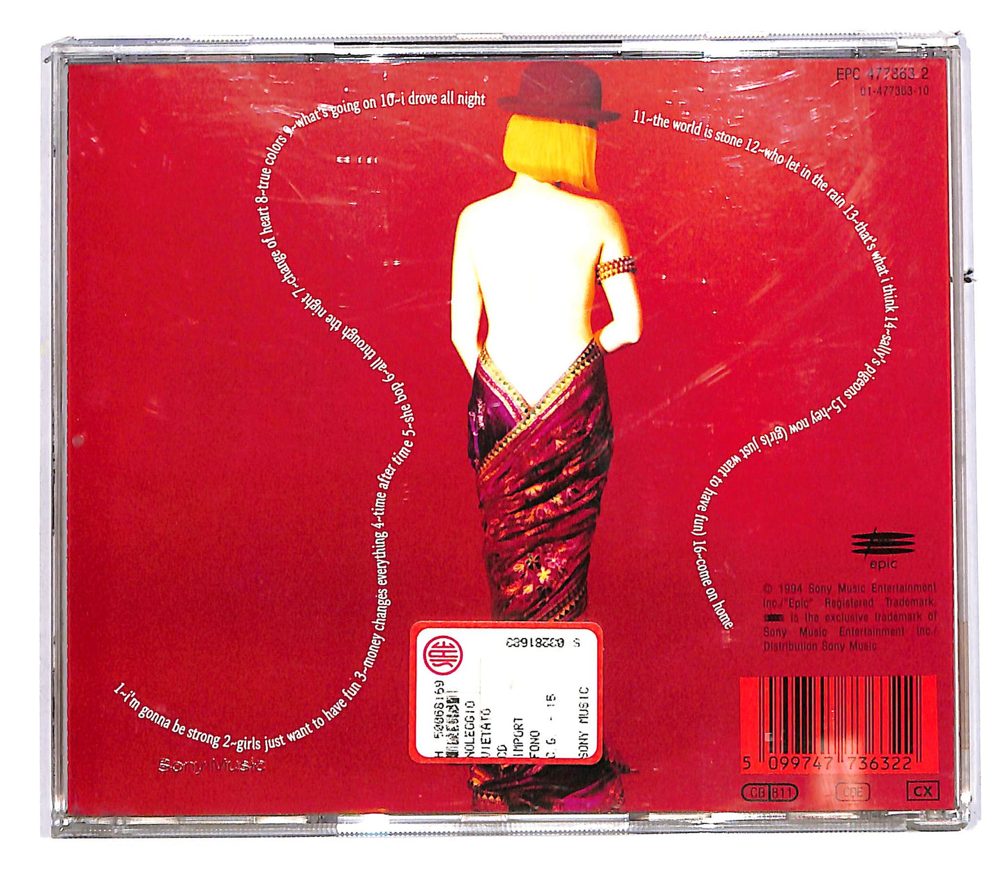 EBOND Cyndi Lauper - Twelve Deadly Cyns... And Then Some CD CD112843