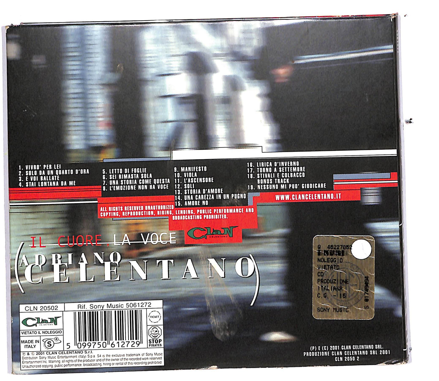 EBOND Adriano Celentano - Il Cuore, La Voce DIGIPACK CD CD112864