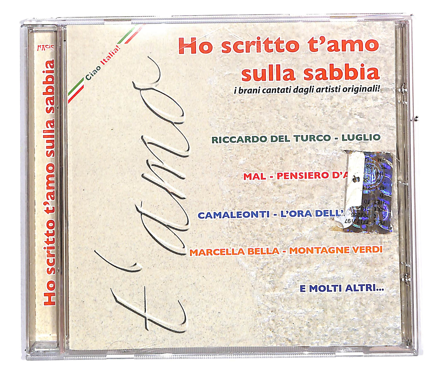 EBOND Various - ho scritto t'amo sulla sabbia CD CD112918