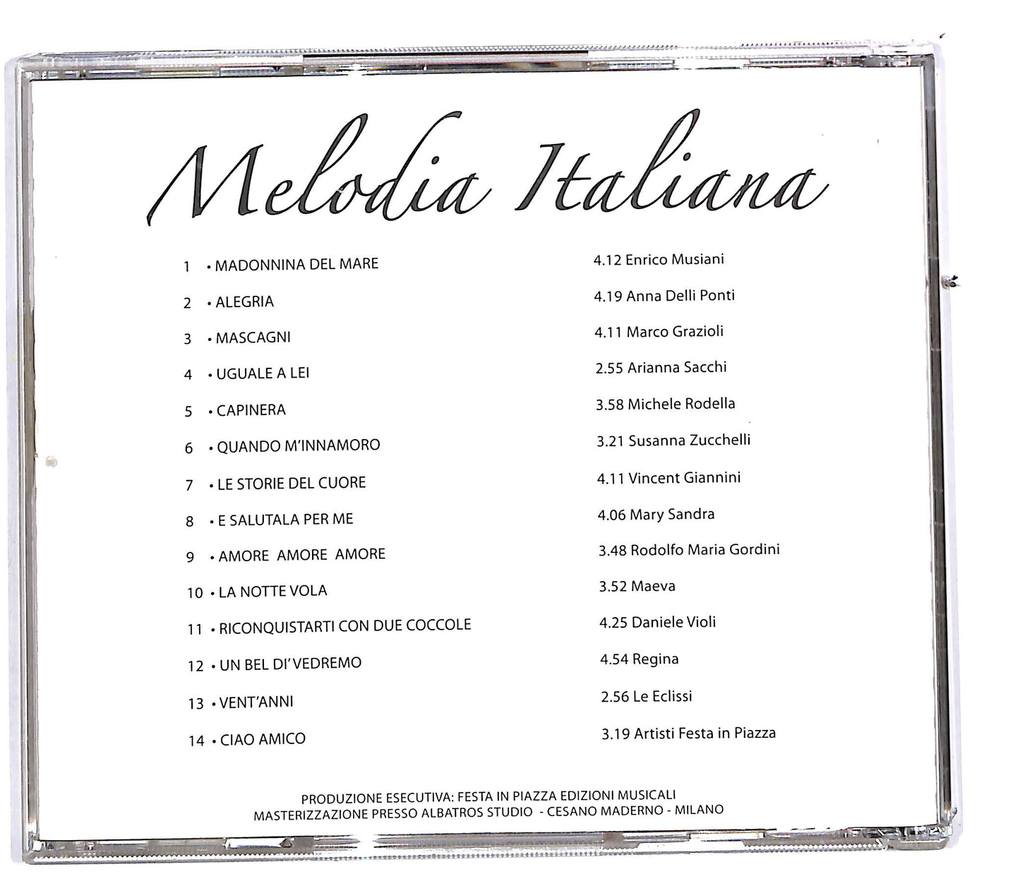 EBOND Various - melodia italiana CD CD112926
