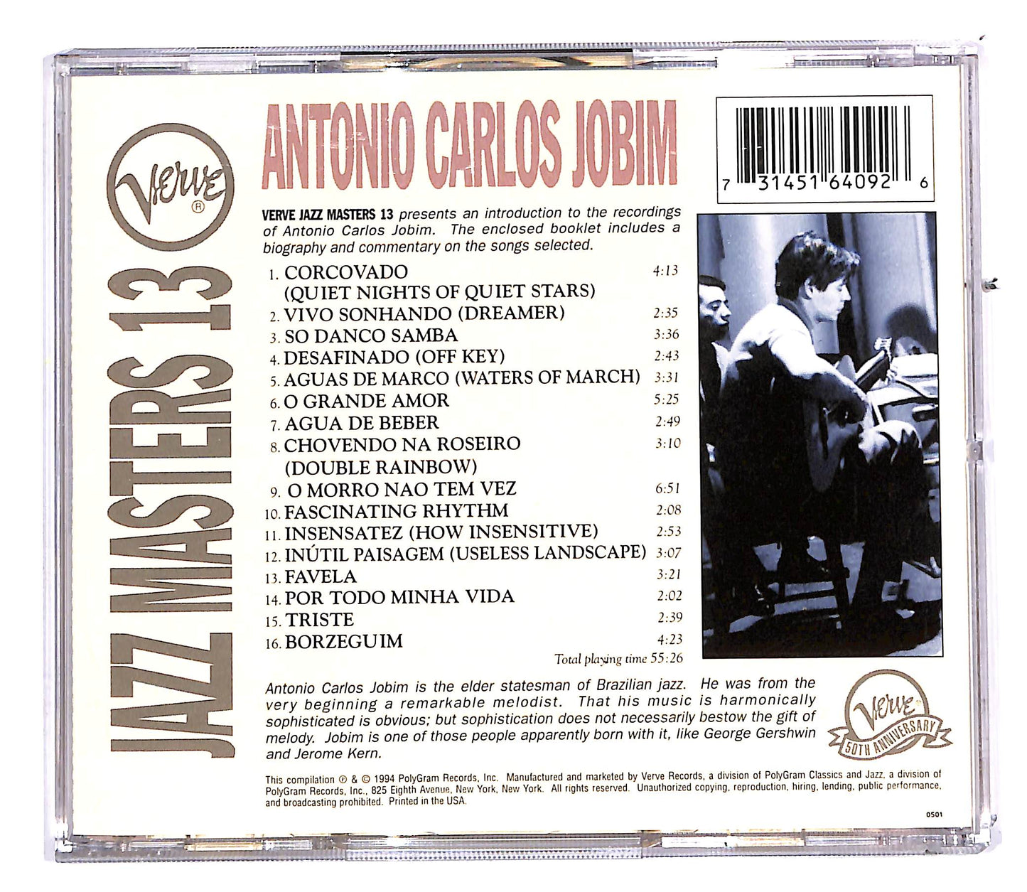 EBOND Antonio Carlos Jobim - Verve Jazz Masters 13 CD CD112953