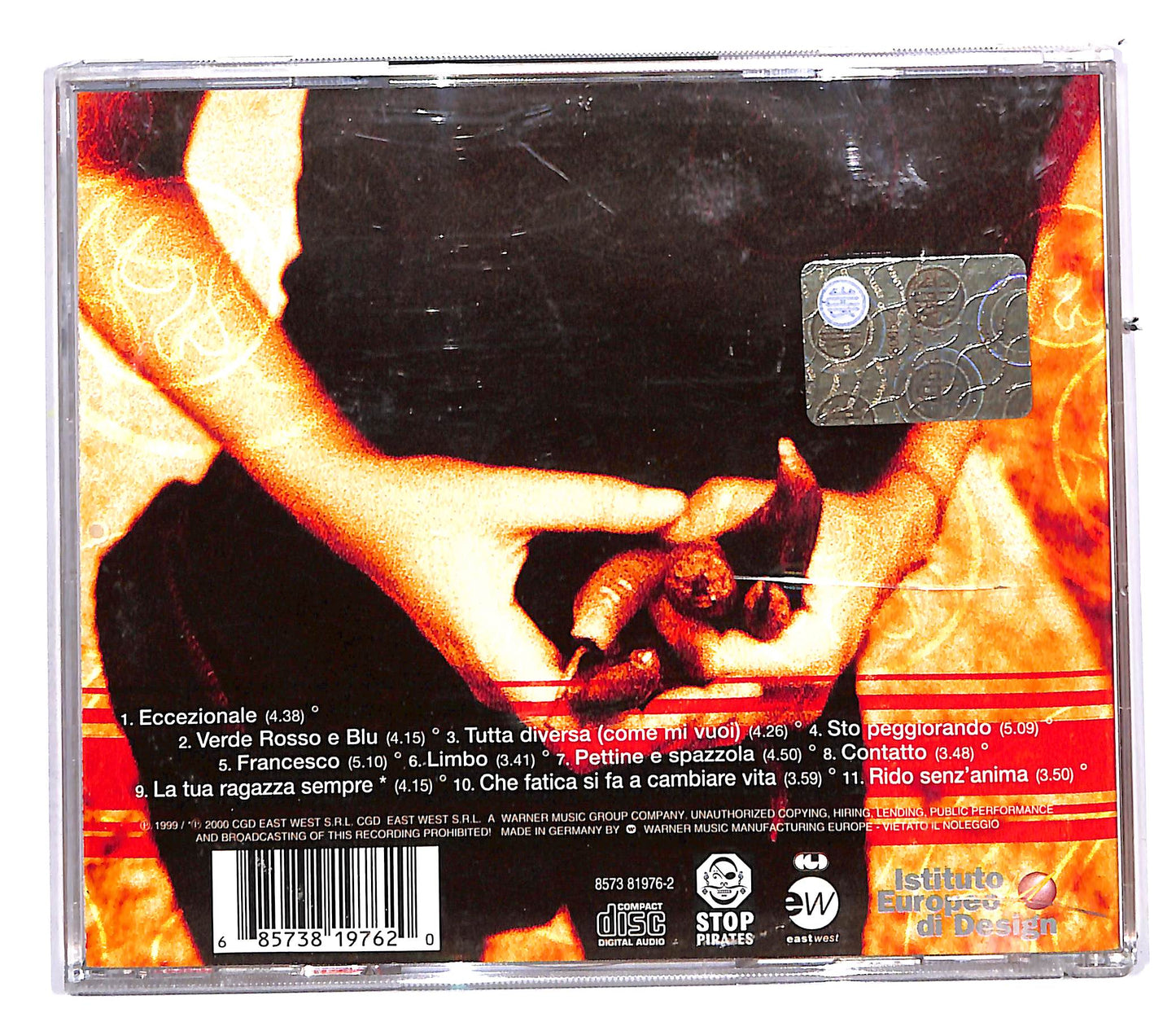 EBOND Irene Grandi - Verde Rosso E Blu CD CD112957