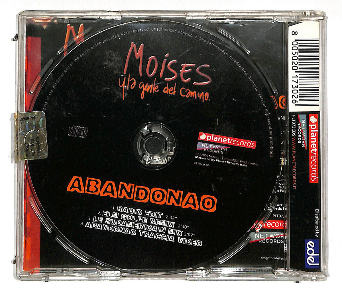 EBOND Moyses y la gente del camino - abandonao CD CD113005