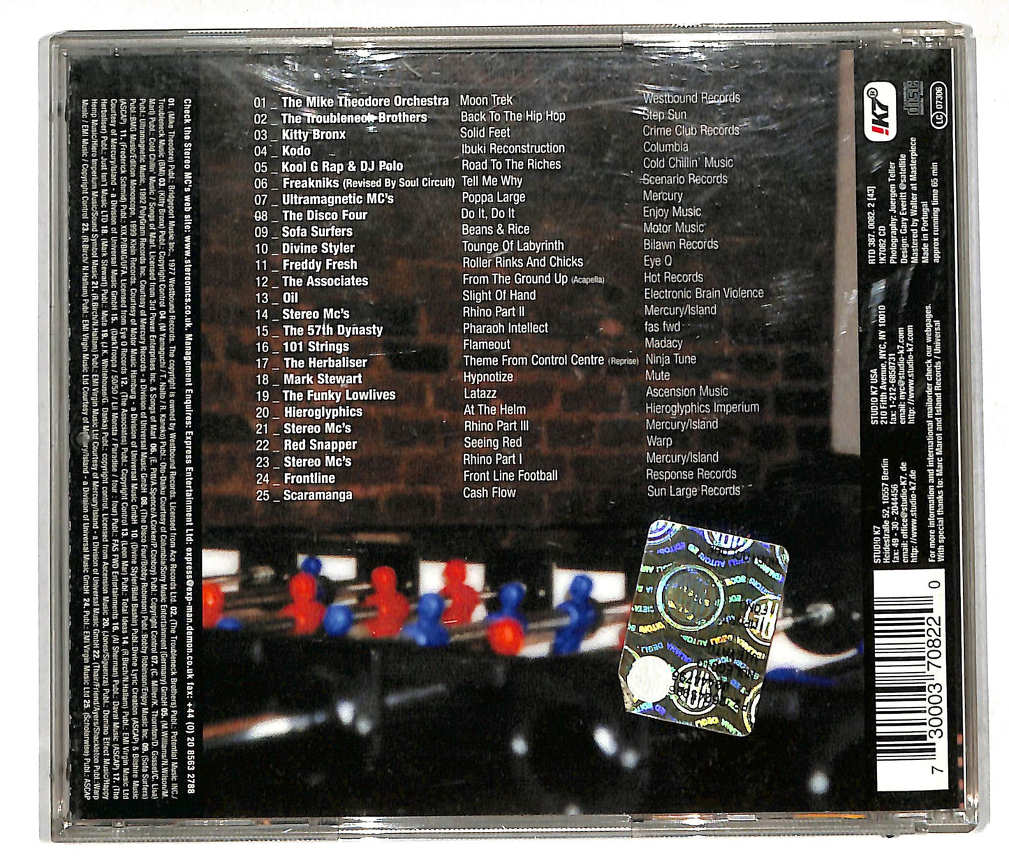 EBOND Stereo MC's - DJ-Kicks: CD CD113051