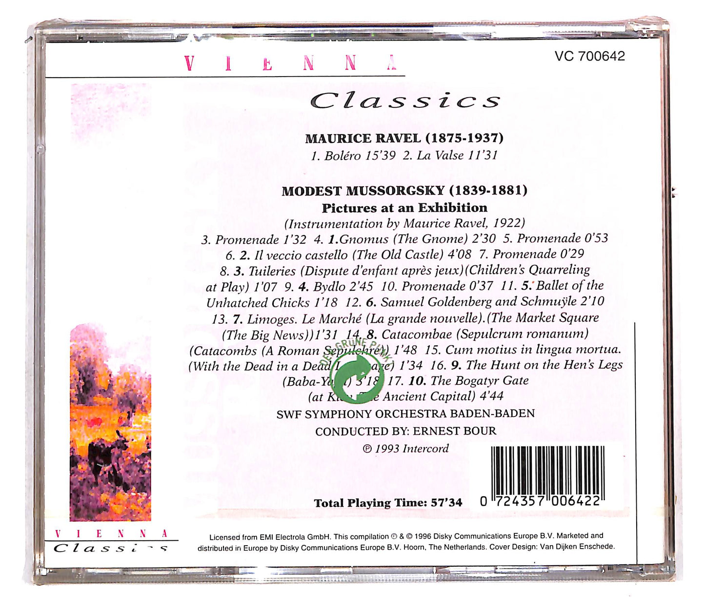 EBOND Vienna Classics - Ravel Mussorgsky CD CD113067