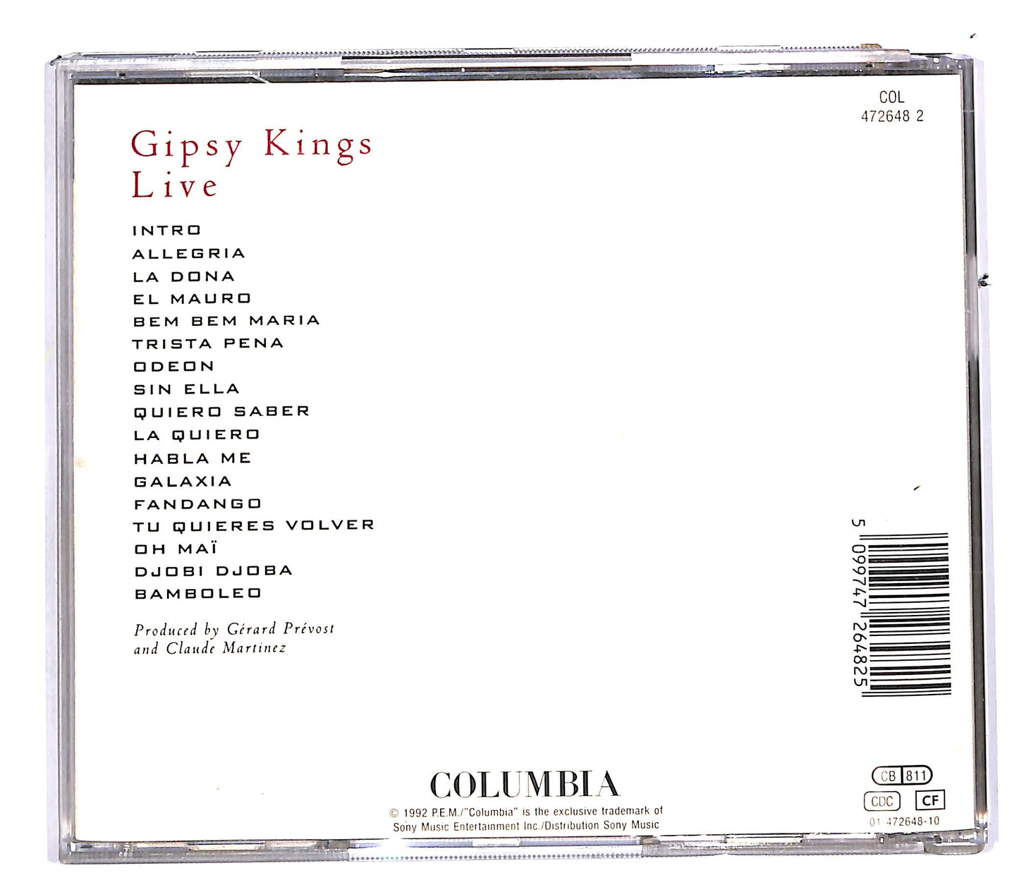 EBOND Gipsy Kings - Live CD CD113117