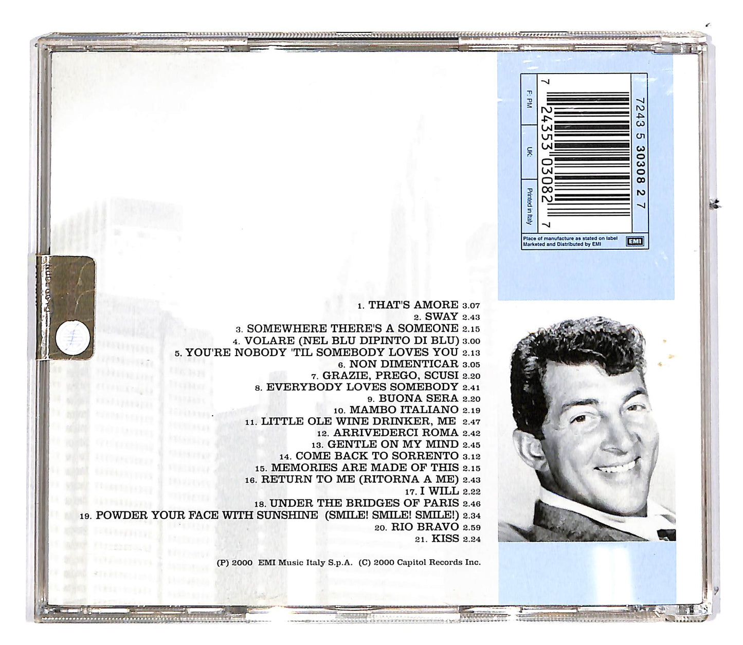 EBOND Dean Martin - That's Amore - The Very Best Of Dean Martin CD CD113144