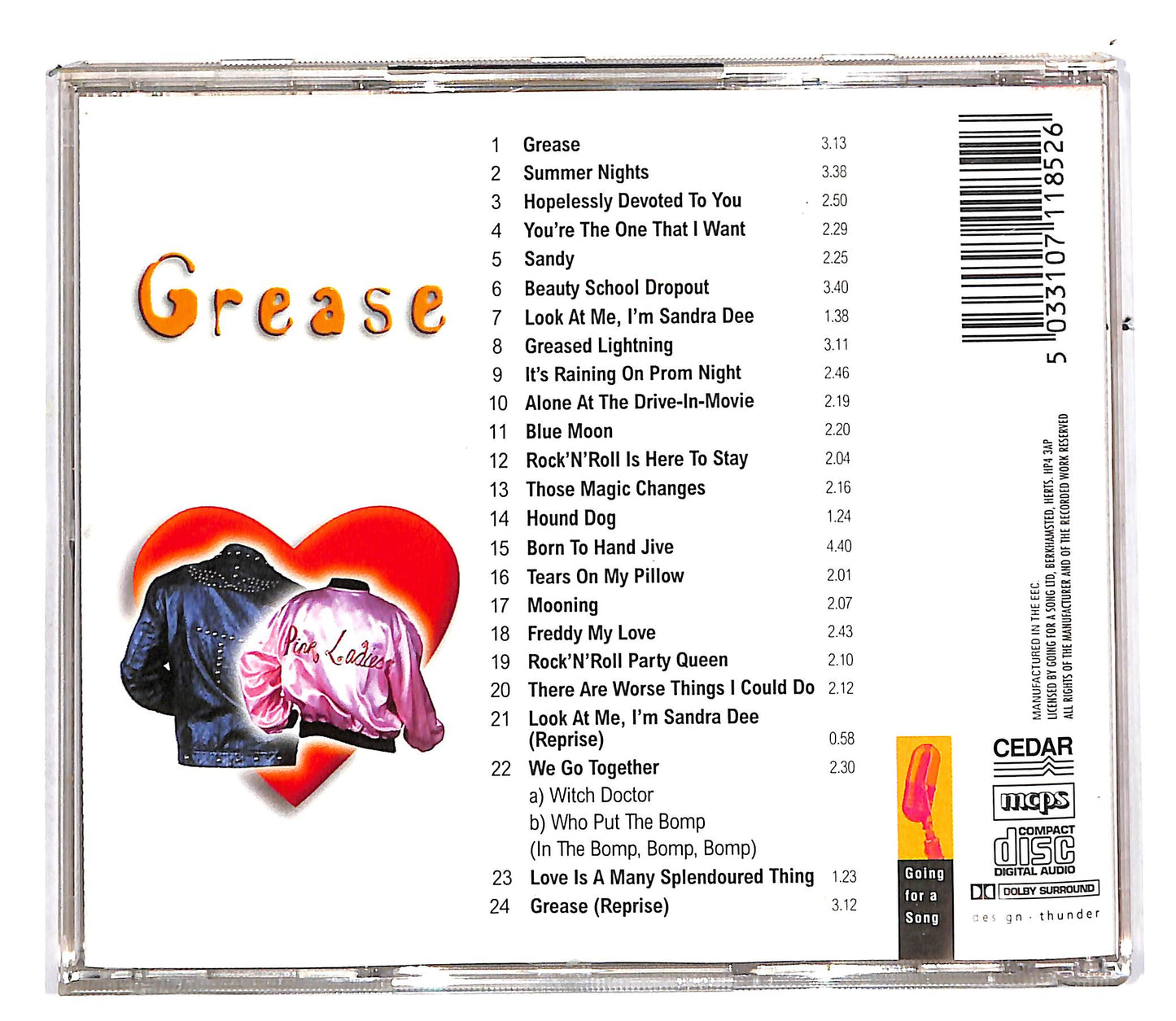 EBOND C.C. Production - Grease (Performed By C.C. Production) CD CD113158