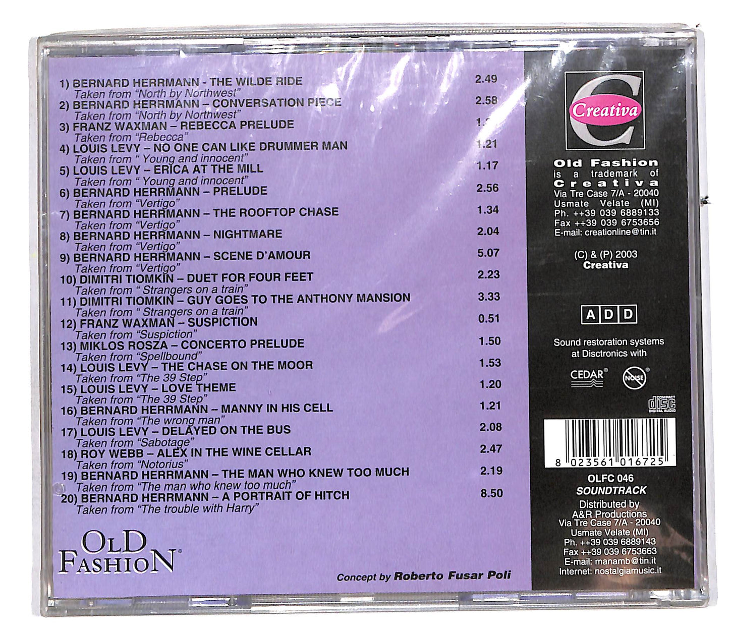 EBOND Various - Alfred Hitchcock - The Music Of Terror CD CD113209