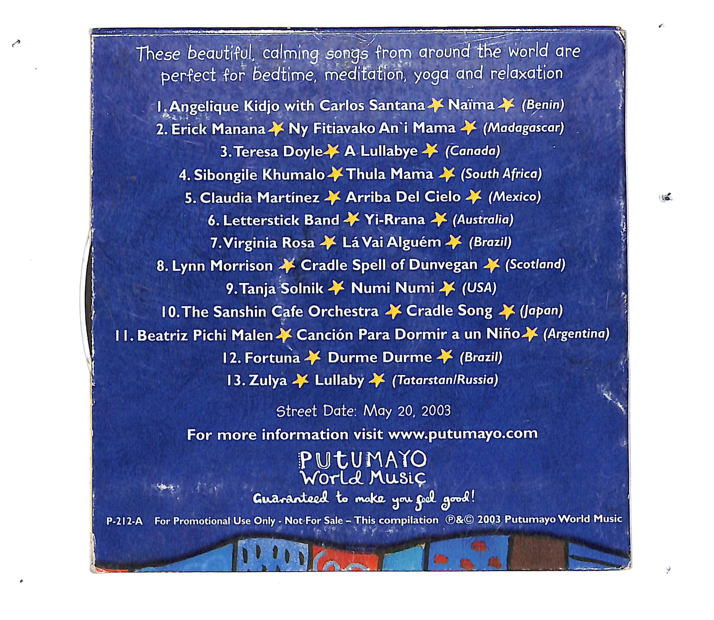 EBOND Various - Dreamland: World Lullabies & Soothing Songs CD CD113216
