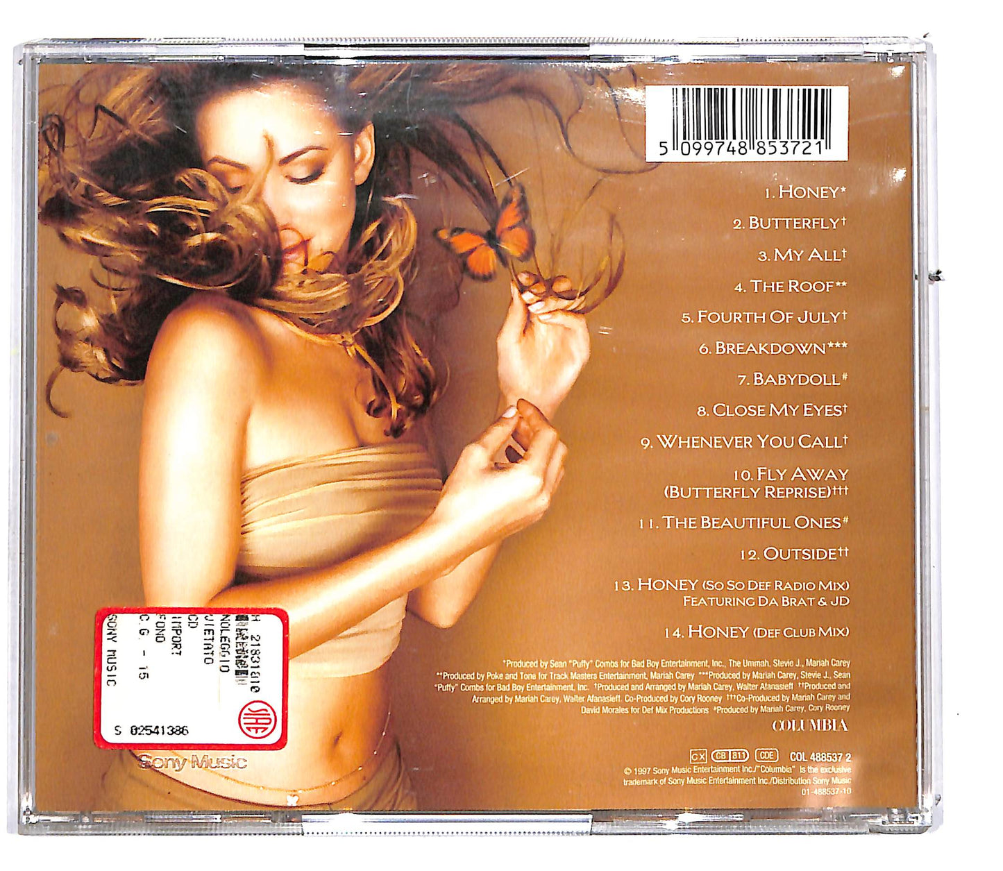EBOND Mariah Carey - Butterfly CD CD113245