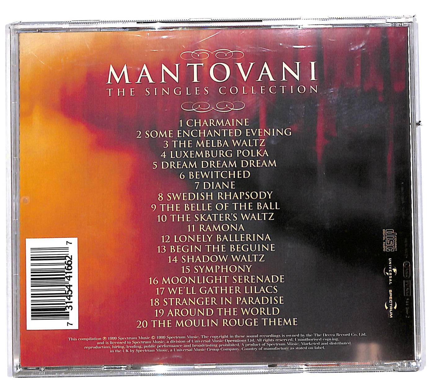 EBOND Mantovani - The Singles Collection CD CD113261