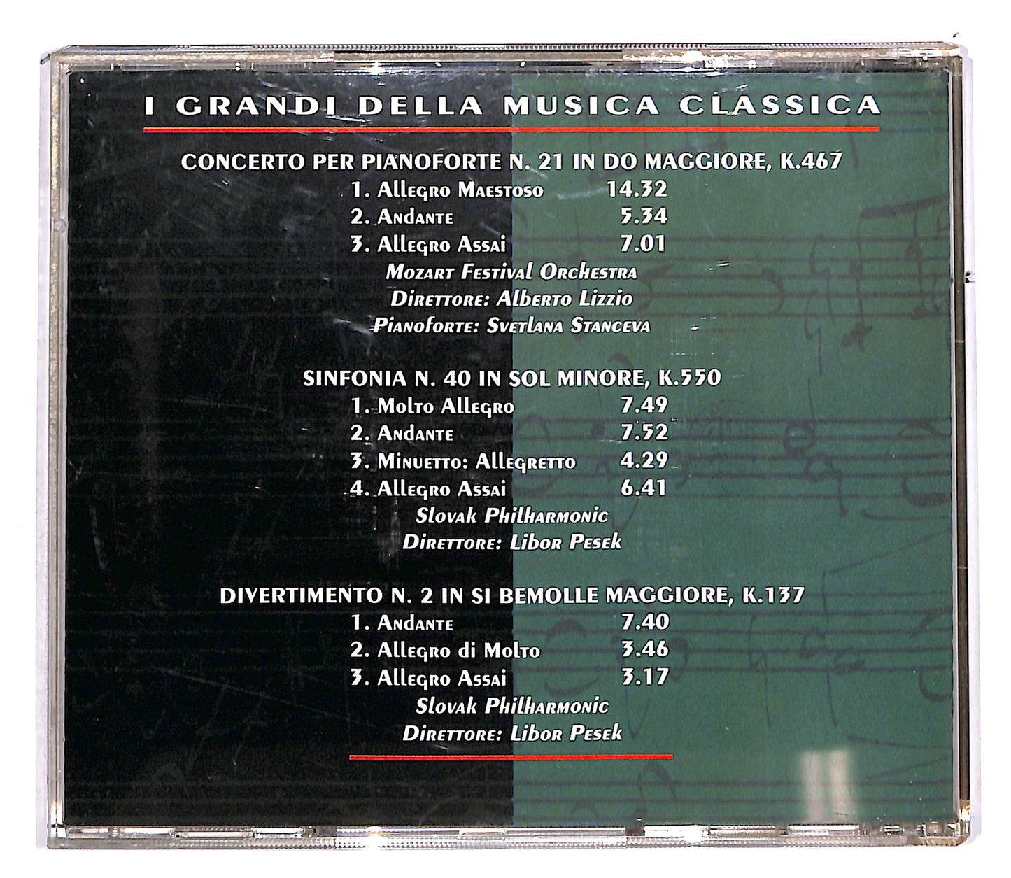 EBOND Mozart - Vol. I EDITORIALE CD CD113309