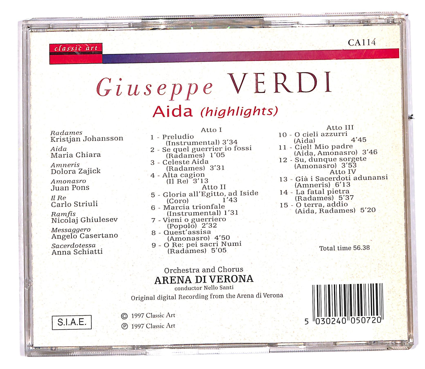 EBOND Giuseppe Verdi - Aida (Highlights) CD CD113321